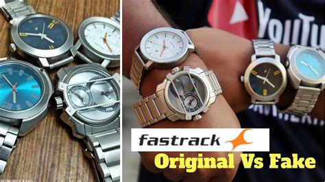 difference between original and fake fastrack watch|counterfeit watches identification.